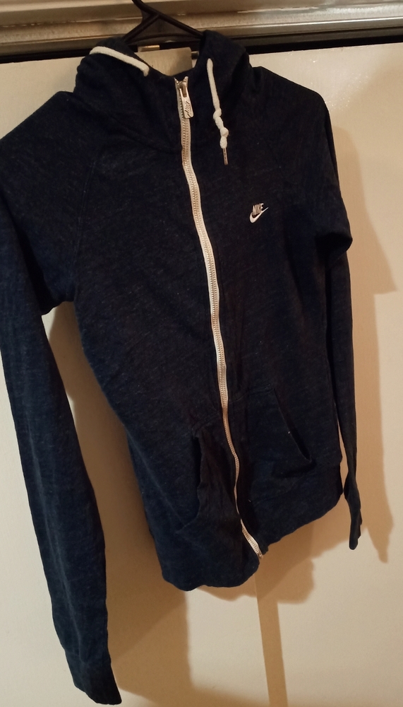 NIKE - Hoodie Sweater Long Sleeve Blue saiz XS